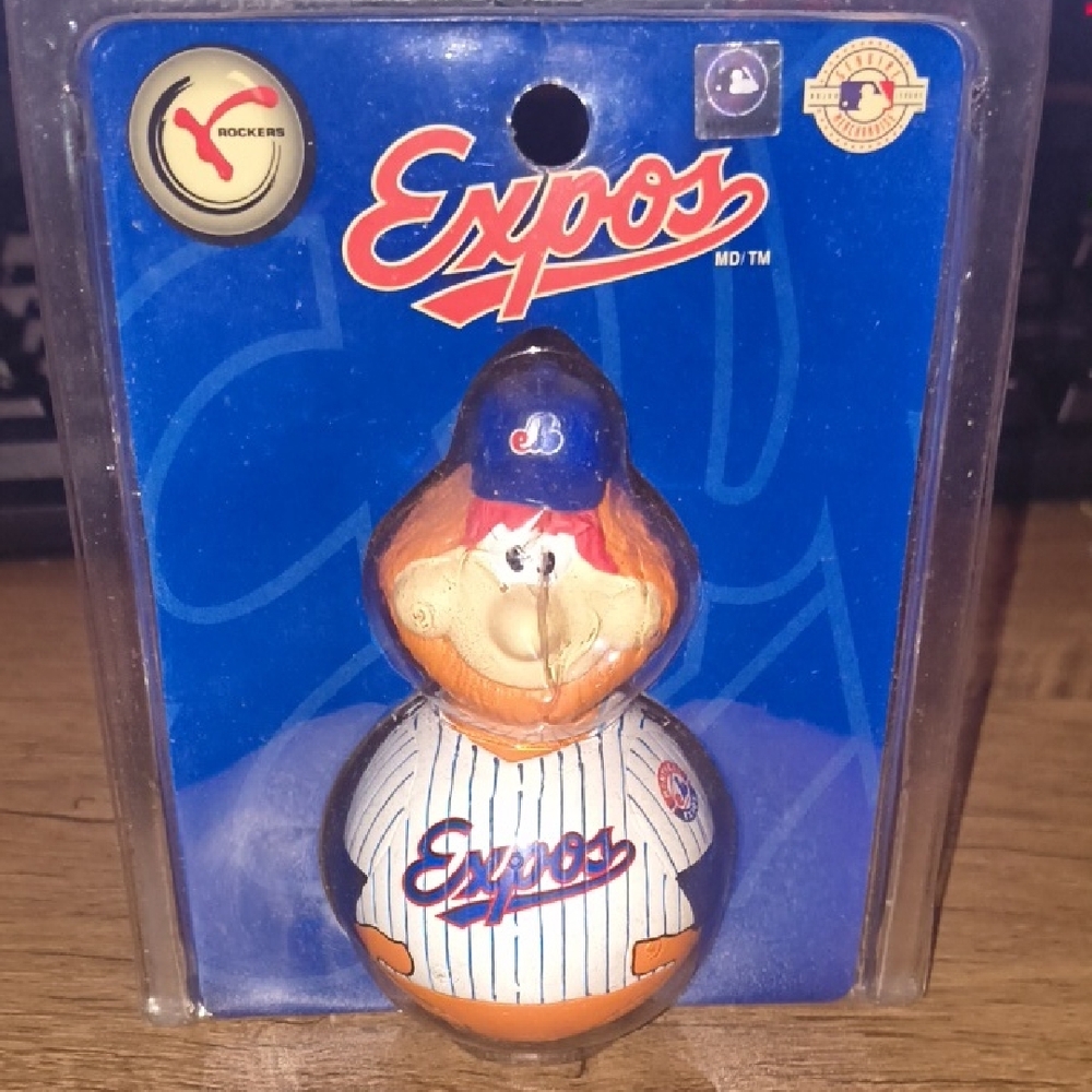 Rare 2004 Montreal Expos Youppi! MLB Rockers Figurine - New In Packaging